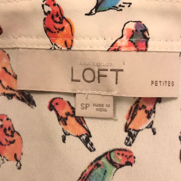 LOFT petites small bird top - Picture 2 of 5